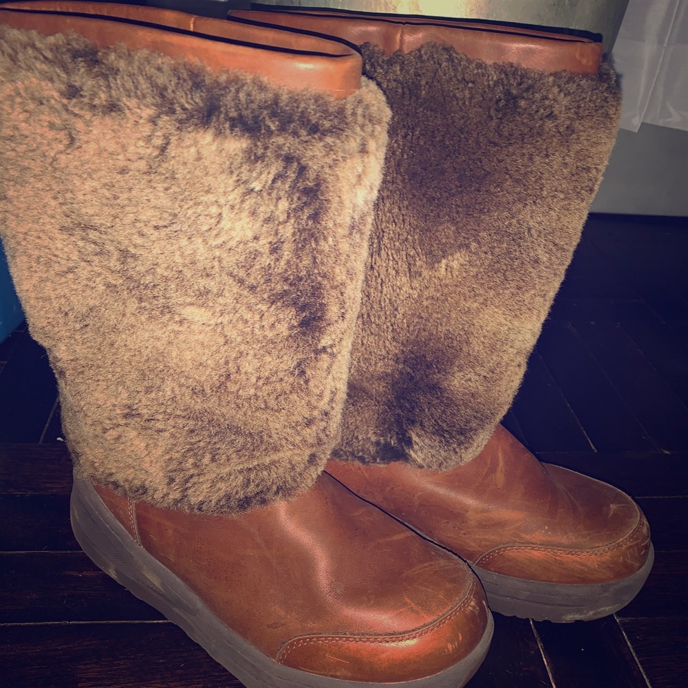 Fur Ugg Boots size 10